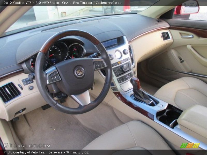  2012 CTS 4 3.0 AWD Sedan Cashmere/Cocoa Interior