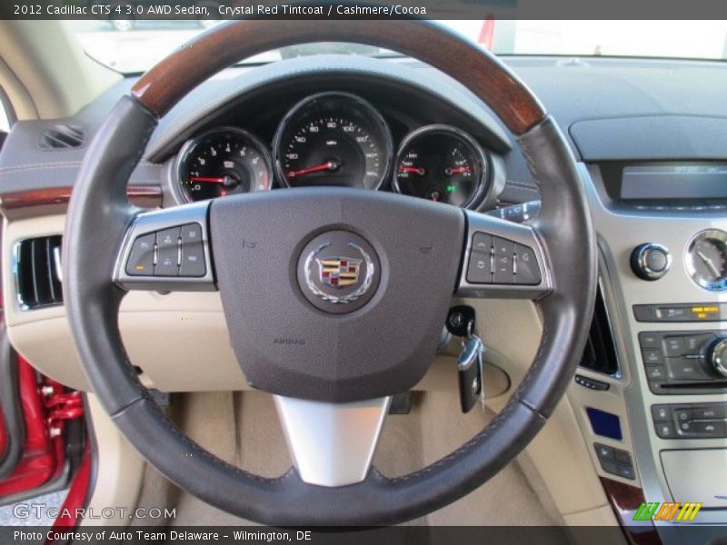  2012 CTS 4 3.0 AWD Sedan Steering Wheel