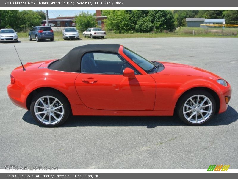 True Red / Black 2010 Mazda MX-5 Miata Grand Touring Roadster