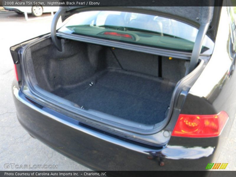 Nighthawk Black Pearl / Ebony 2008 Acura TSX Sedan