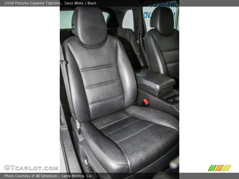 Sand White / Black 2008 Porsche Cayenne Tiptronic