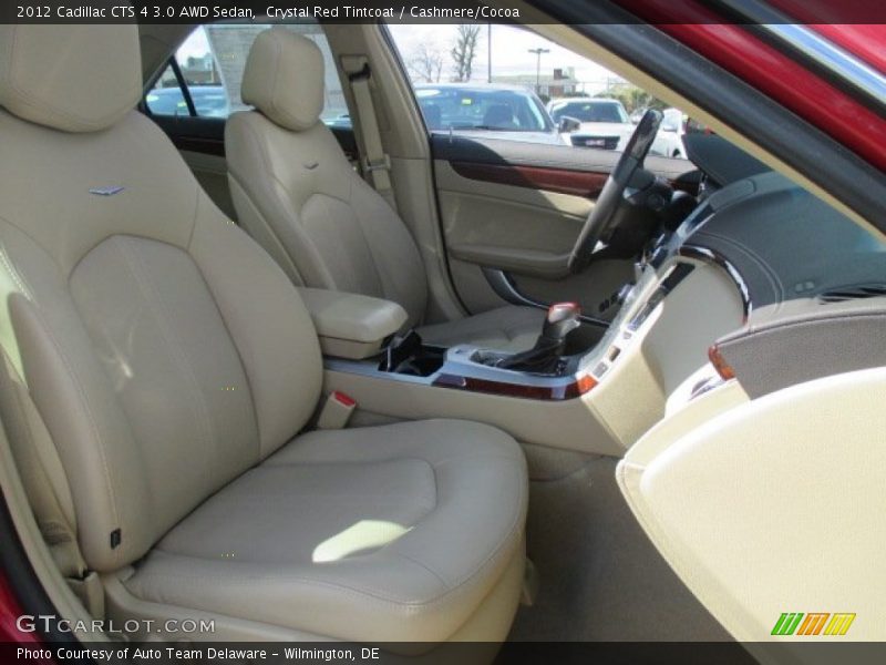 Crystal Red Tintcoat / Cashmere/Cocoa 2012 Cadillac CTS 4 3.0 AWD Sedan