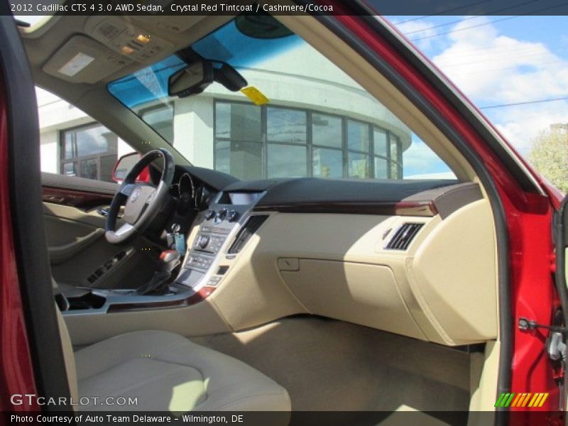 Crystal Red Tintcoat / Cashmere/Cocoa 2012 Cadillac CTS 4 3.0 AWD Sedan