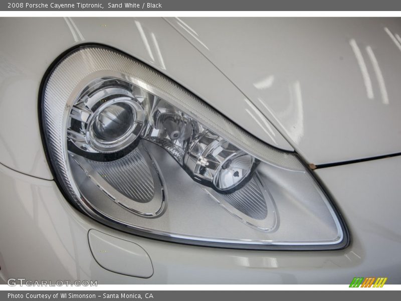 Sand White / Black 2008 Porsche Cayenne Tiptronic
