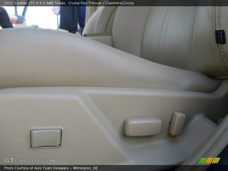 Crystal Red Tintcoat / Cashmere/Cocoa 2012 Cadillac CTS 4 3.0 AWD Sedan