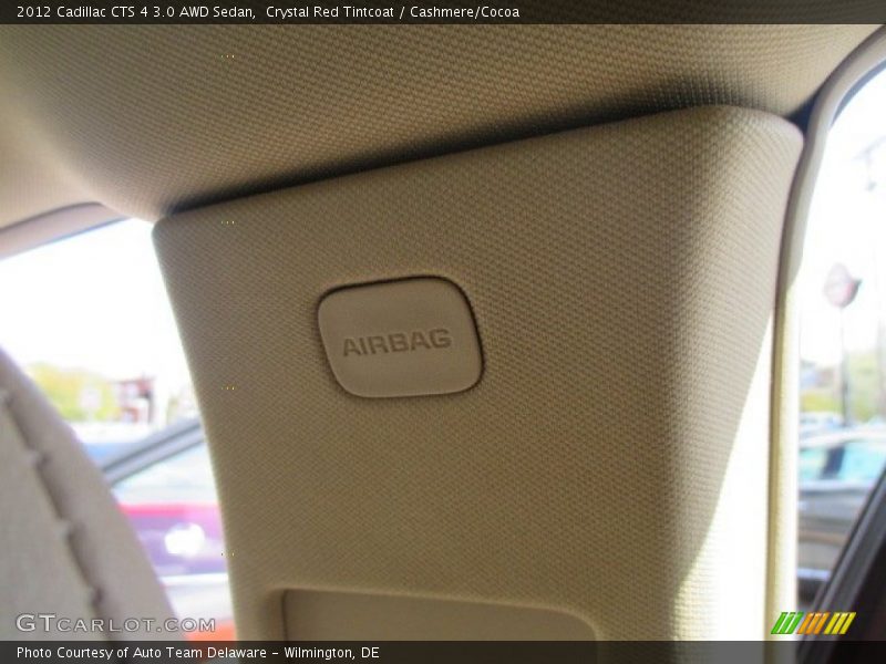 Crystal Red Tintcoat / Cashmere/Cocoa 2012 Cadillac CTS 4 3.0 AWD Sedan
