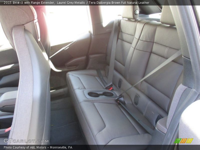 Rear Seat of 2015 i3 with Range Extender