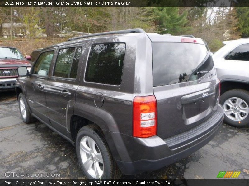 Granite Crystal Metallic / Dark Slate Gray 2015 Jeep Patriot Latitude