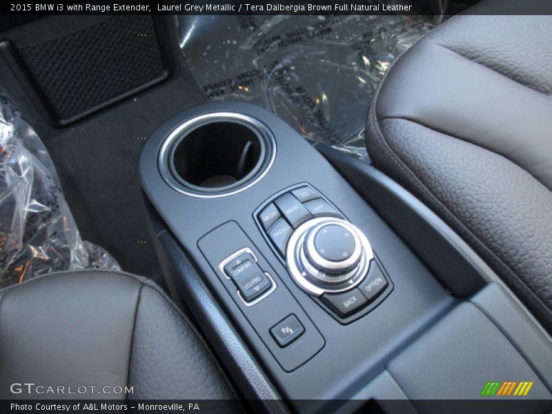 Front Seat of 2015 i3 with Range Extender