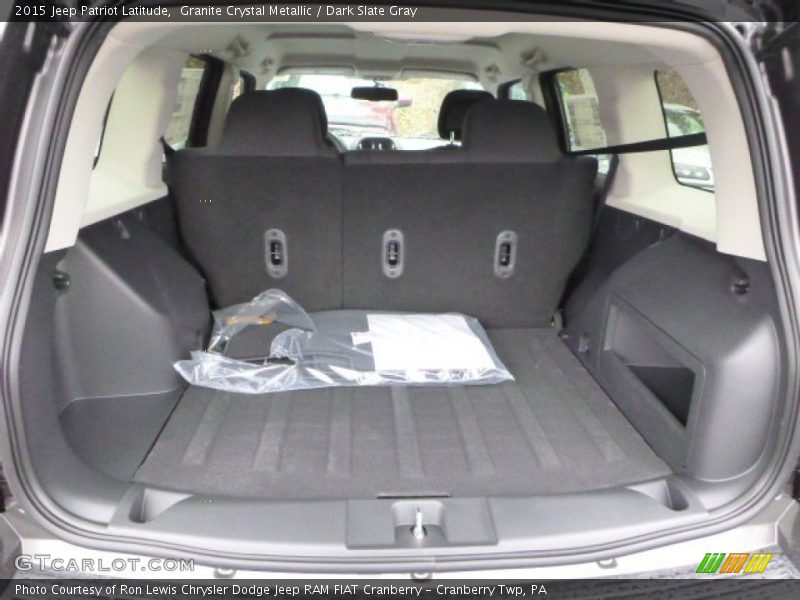 Granite Crystal Metallic / Dark Slate Gray 2015 Jeep Patriot Latitude