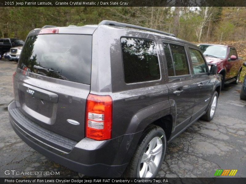 Granite Crystal Metallic / Dark Slate Gray 2015 Jeep Patriot Latitude