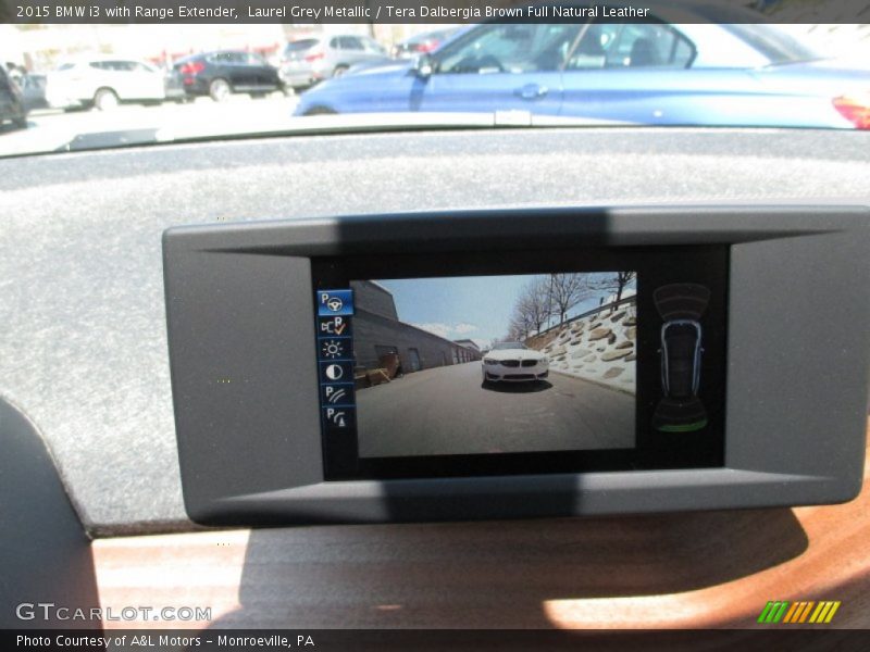 Laurel Grey Metallic / Tera Dalbergia Brown Full Natural Leather 2015 BMW i3 with Range Extender