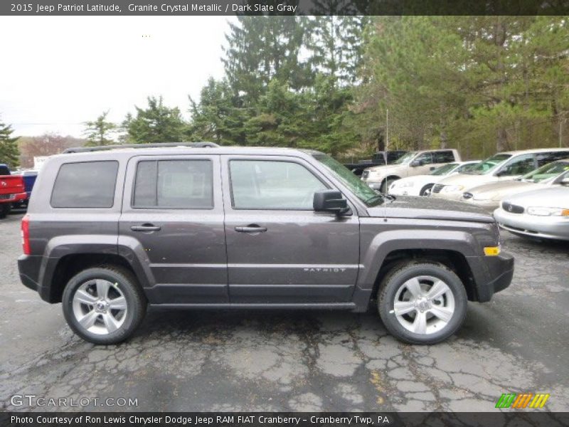 Granite Crystal Metallic / Dark Slate Gray 2015 Jeep Patriot Latitude