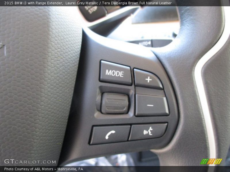 Controls of 2015 i3 with Range Extender