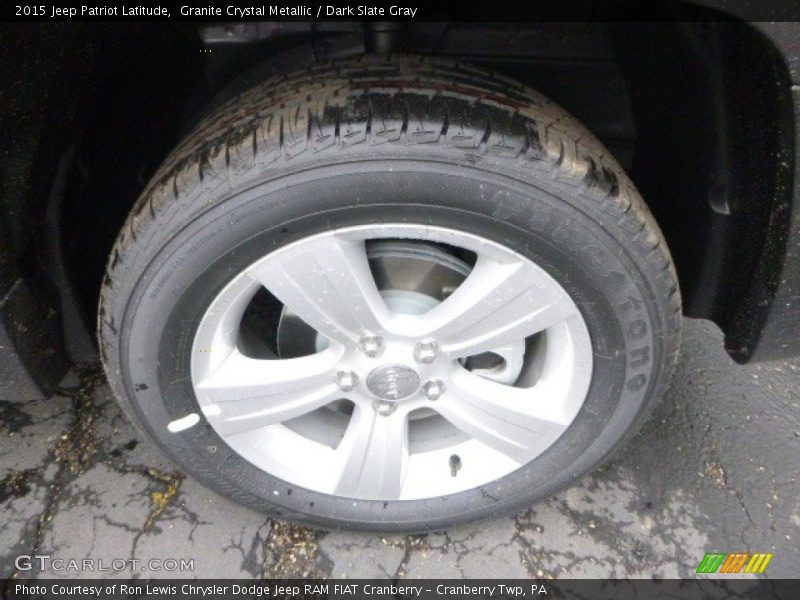 Granite Crystal Metallic / Dark Slate Gray 2015 Jeep Patriot Latitude