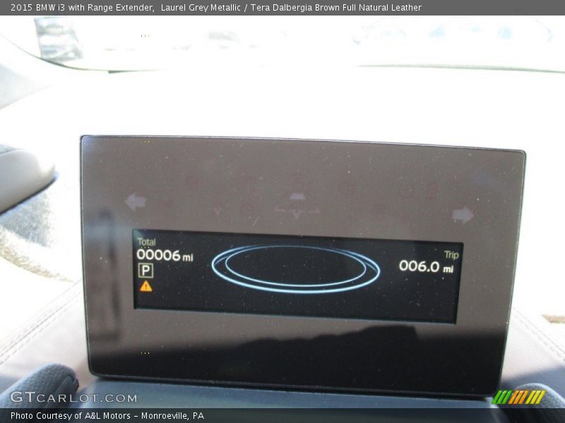 Laurel Grey Metallic / Tera Dalbergia Brown Full Natural Leather 2015 BMW i3 with Range Extender