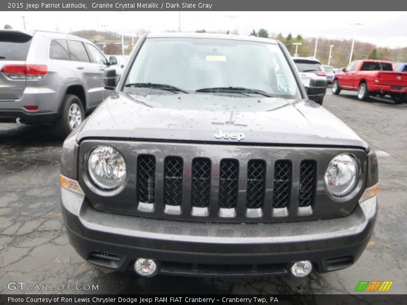 Granite Crystal Metallic / Dark Slate Gray 2015 Jeep Patriot Latitude