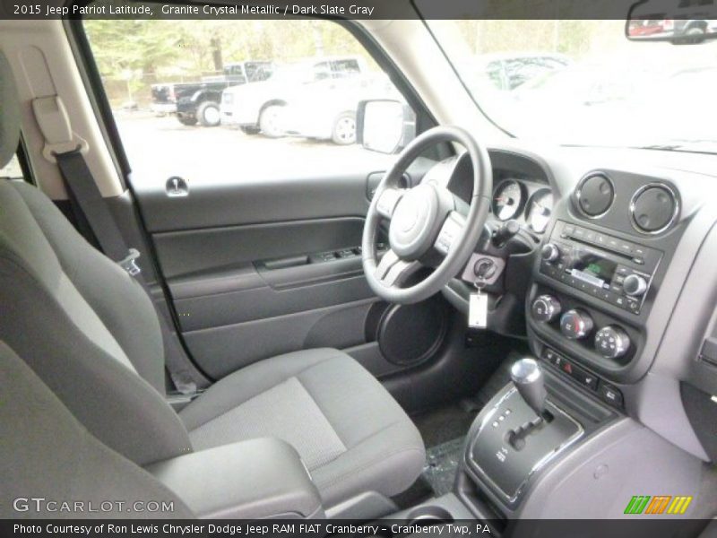 Granite Crystal Metallic / Dark Slate Gray 2015 Jeep Patriot Latitude