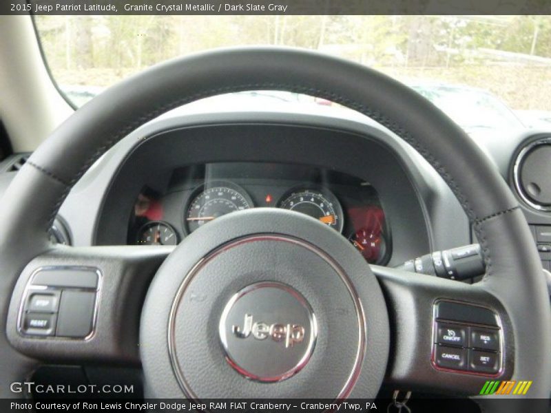 Granite Crystal Metallic / Dark Slate Gray 2015 Jeep Patriot Latitude