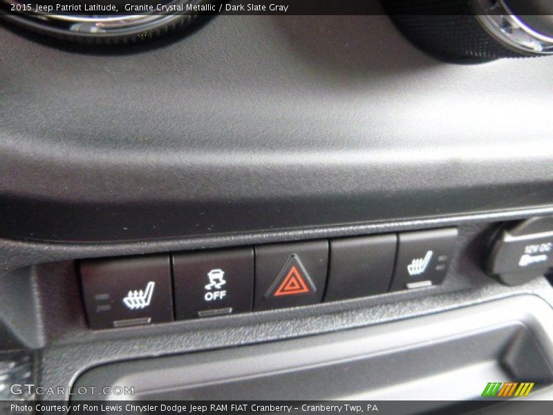 Granite Crystal Metallic / Dark Slate Gray 2015 Jeep Patriot Latitude