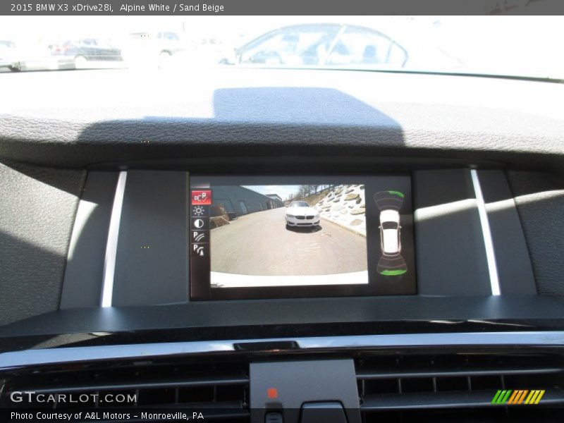Alpine White / Sand Beige 2015 BMW X3 xDrive28i