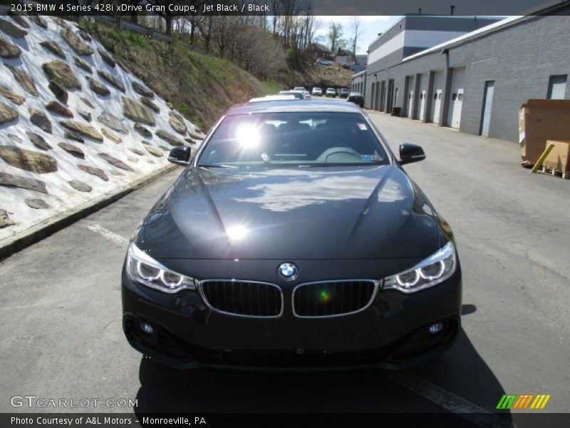 Jet Black / Black 2015 BMW 4 Series 428i xDrive Gran Coupe