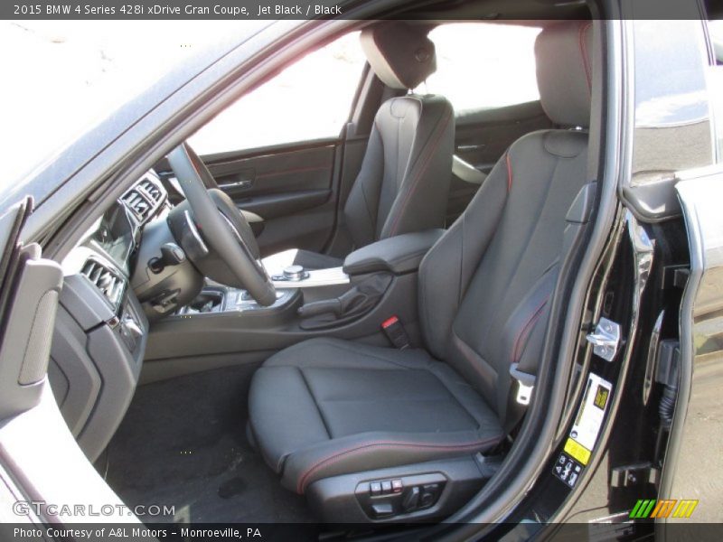 Jet Black / Black 2015 BMW 4 Series 428i xDrive Gran Coupe