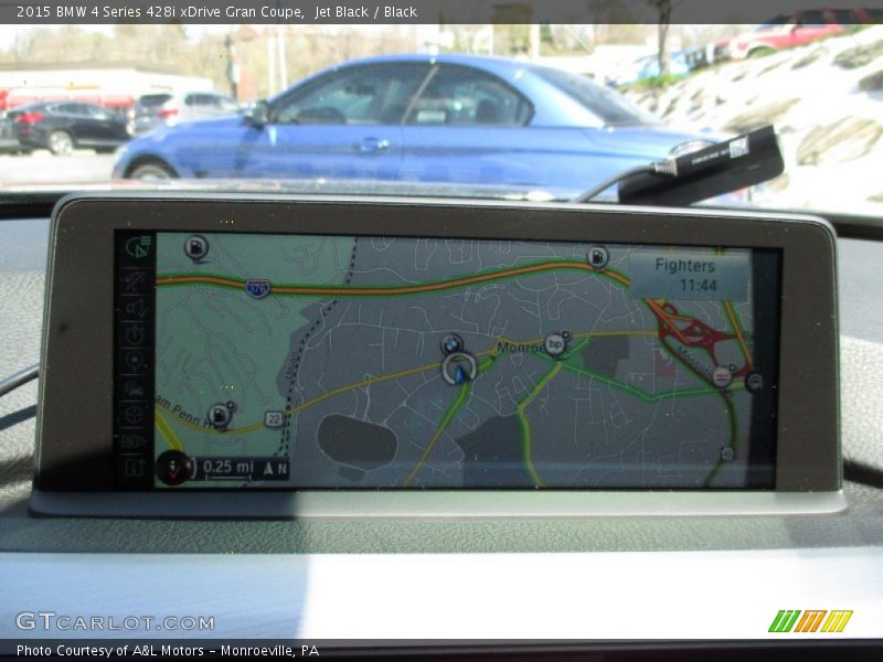 Jet Black / Black 2015 BMW 4 Series 428i xDrive Gran Coupe
