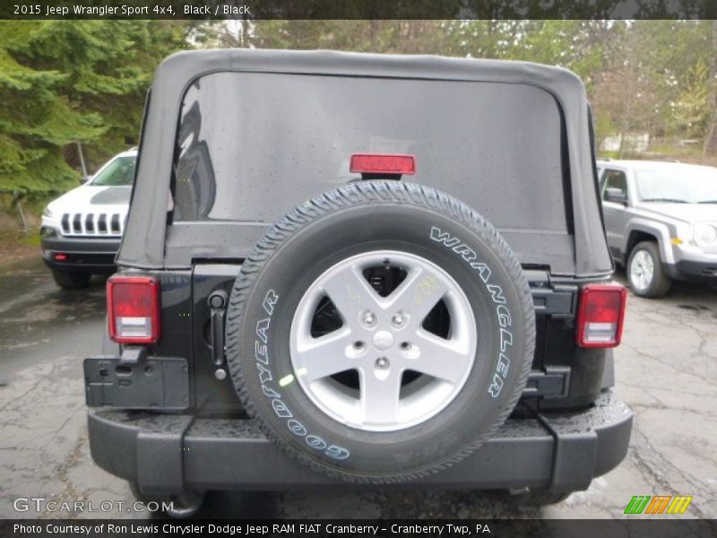 Black / Black 2015 Jeep Wrangler Sport 4x4