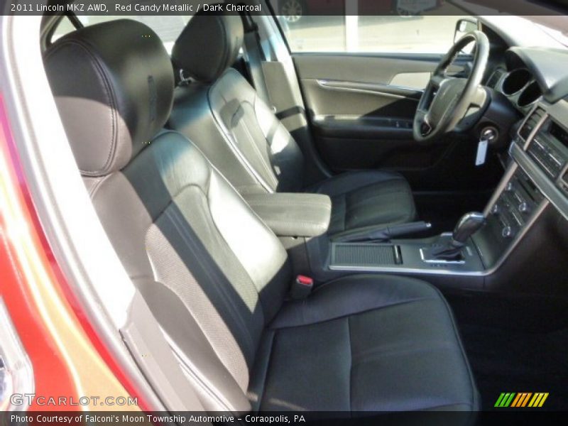 Red Candy Metallic / Dark Charcoal 2011 Lincoln MKZ AWD