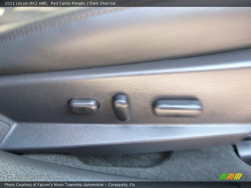 Red Candy Metallic / Dark Charcoal 2011 Lincoln MKZ AWD