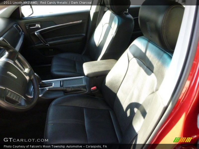 Red Candy Metallic / Dark Charcoal 2011 Lincoln MKZ AWD