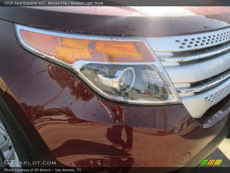 Bronze Fire / Medium Light Stone 2015 Ford Explorer XLT