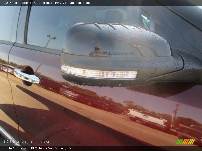 Bronze Fire / Medium Light Stone 2015 Ford Explorer XLT