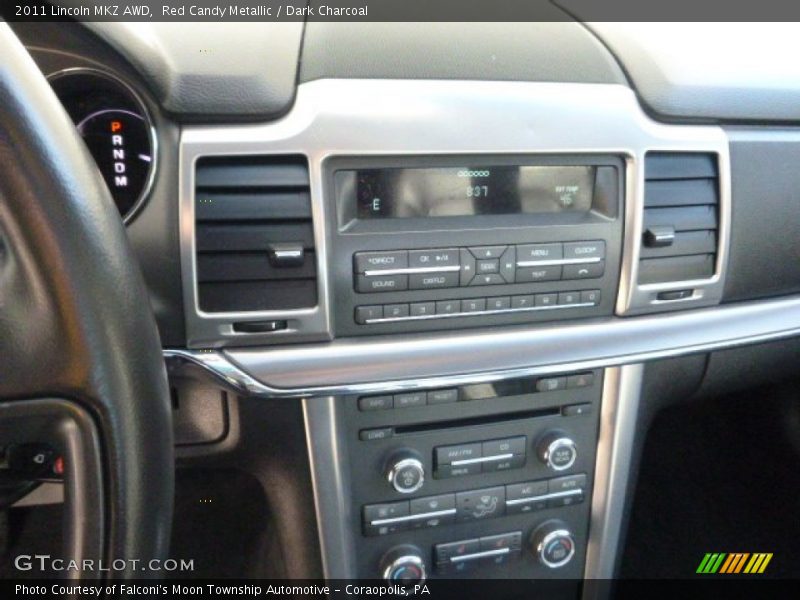 Red Candy Metallic / Dark Charcoal 2011 Lincoln MKZ AWD
