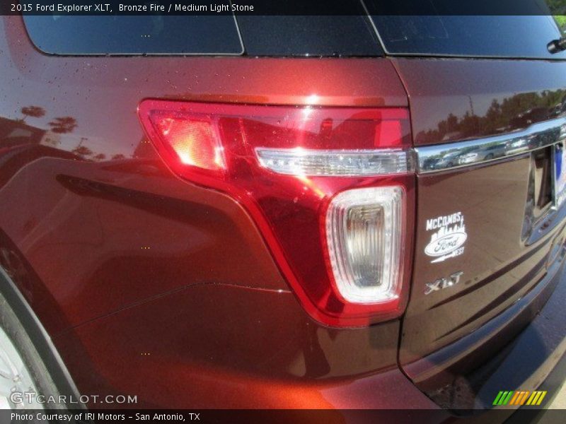 Bronze Fire / Medium Light Stone 2015 Ford Explorer XLT