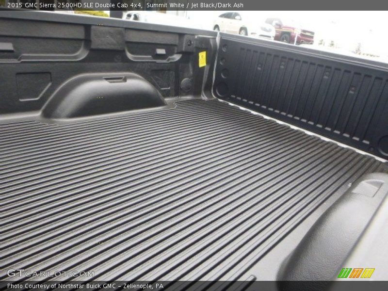 Summit White / Jet Black/Dark Ash 2015 GMC Sierra 2500HD SLE Double Cab 4x4