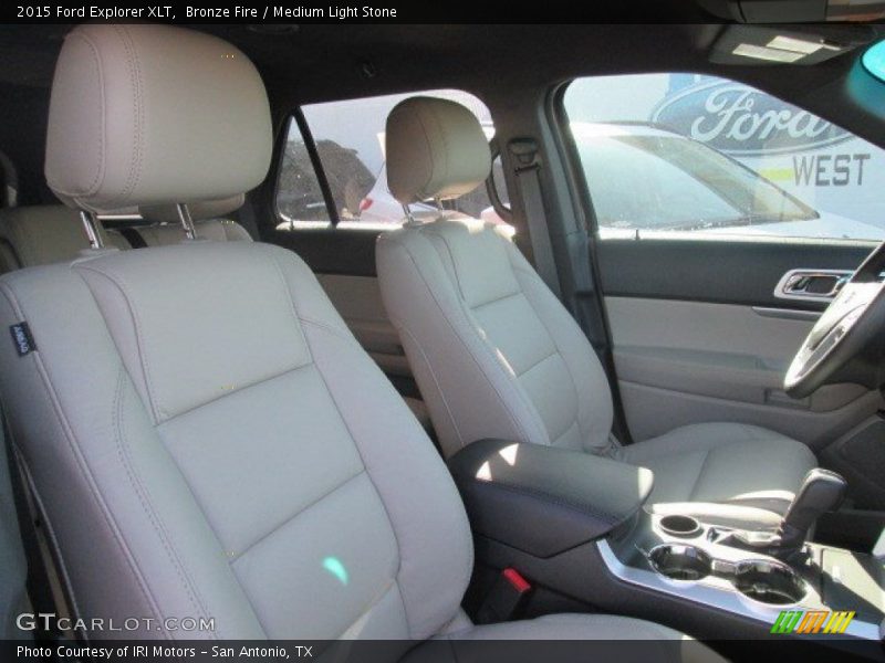Bronze Fire / Medium Light Stone 2015 Ford Explorer XLT