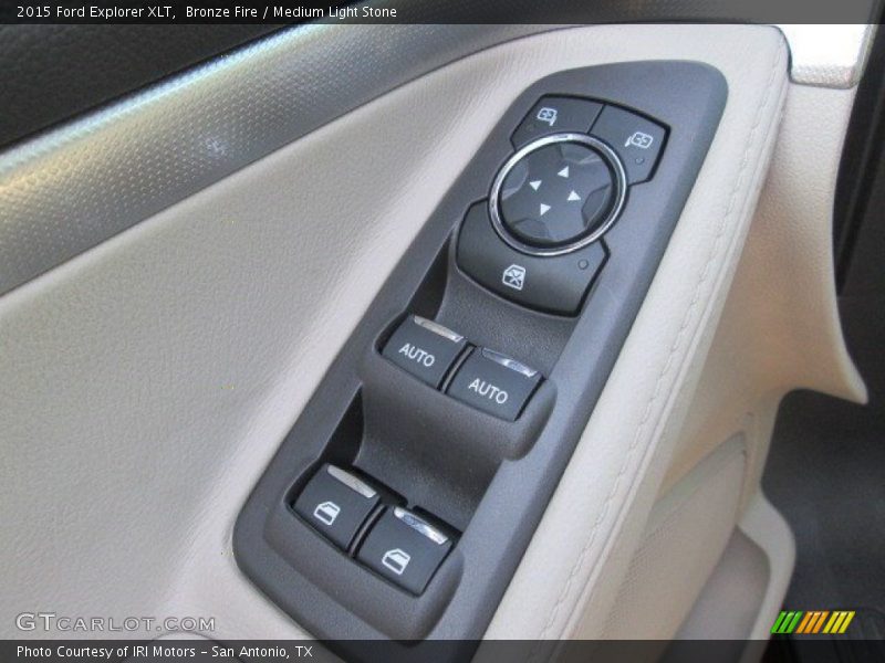 Bronze Fire / Medium Light Stone 2015 Ford Explorer XLT