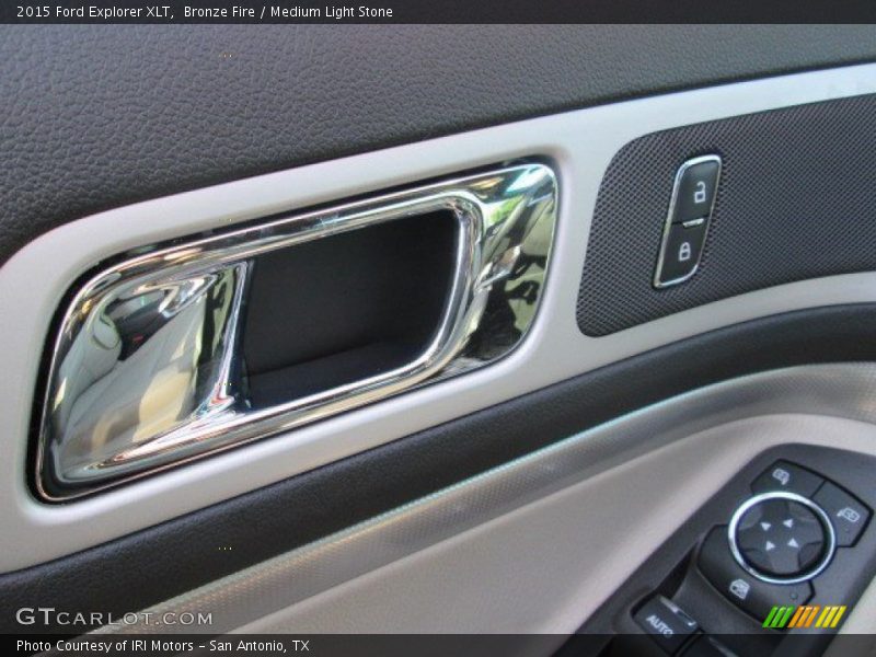 Bronze Fire / Medium Light Stone 2015 Ford Explorer XLT