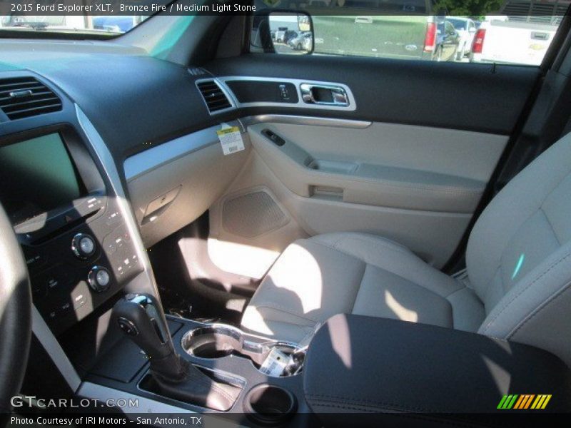 Bronze Fire / Medium Light Stone 2015 Ford Explorer XLT