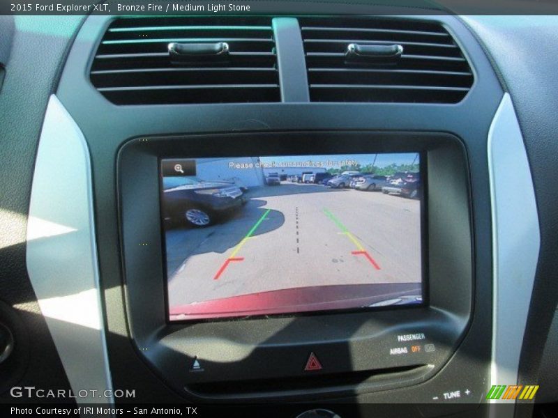 Bronze Fire / Medium Light Stone 2015 Ford Explorer XLT
