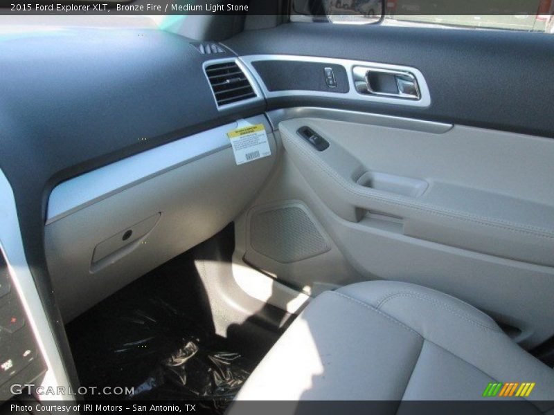 Bronze Fire / Medium Light Stone 2015 Ford Explorer XLT