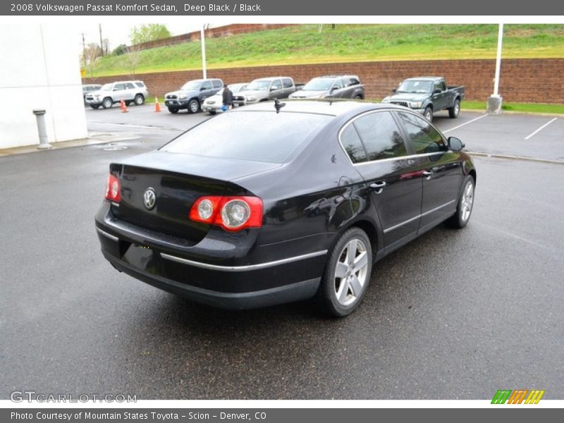 Deep Black / Black 2008 Volkswagen Passat Komfort Sedan