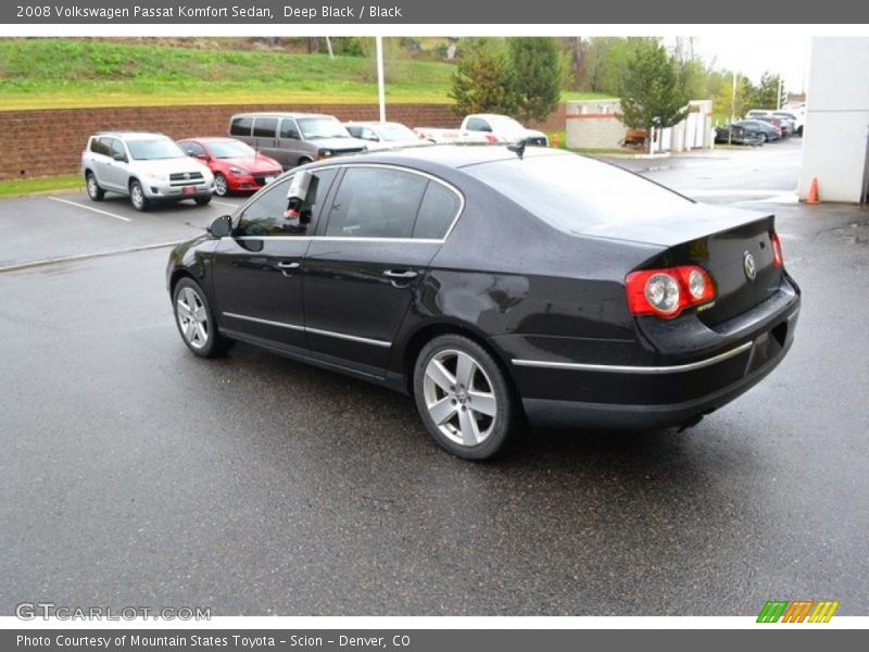 Deep Black / Black 2008 Volkswagen Passat Komfort Sedan