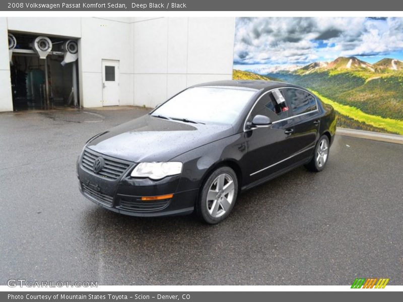 Deep Black / Black 2008 Volkswagen Passat Komfort Sedan