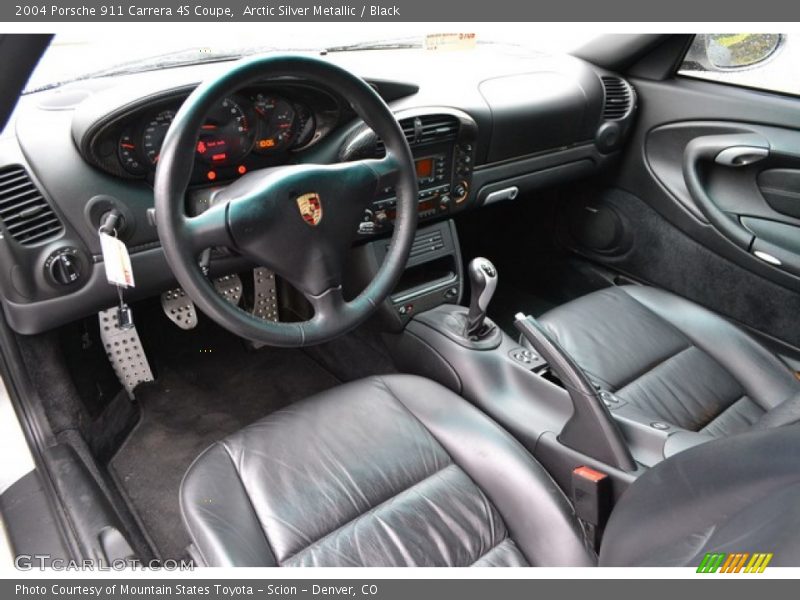  2004 911 Carrera 4S Coupe Black Interior