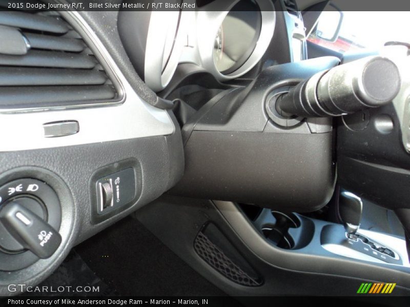 Billet Silver Metallic / R/T Black/Red 2015 Dodge Journey R/T