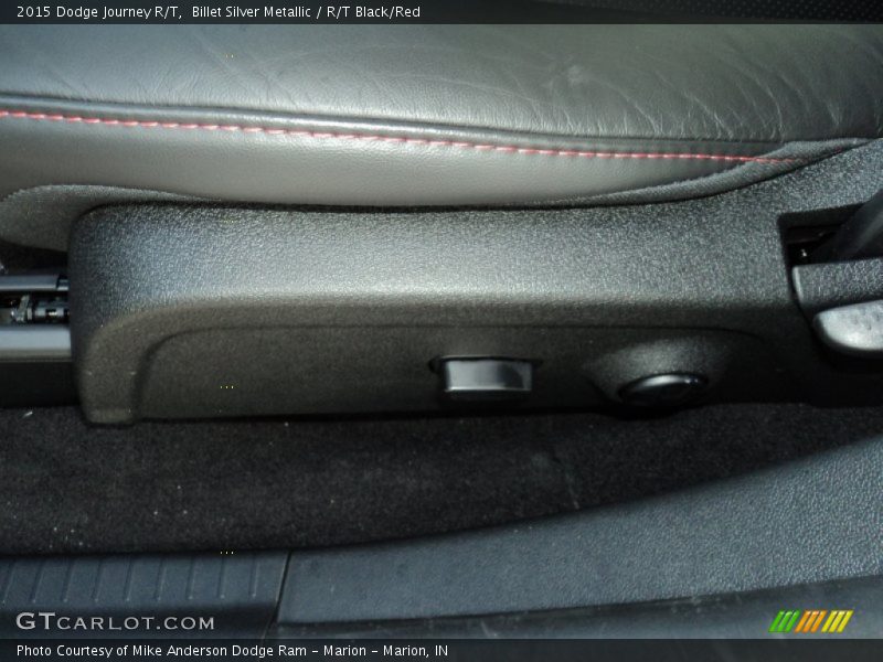 Billet Silver Metallic / R/T Black/Red 2015 Dodge Journey R/T