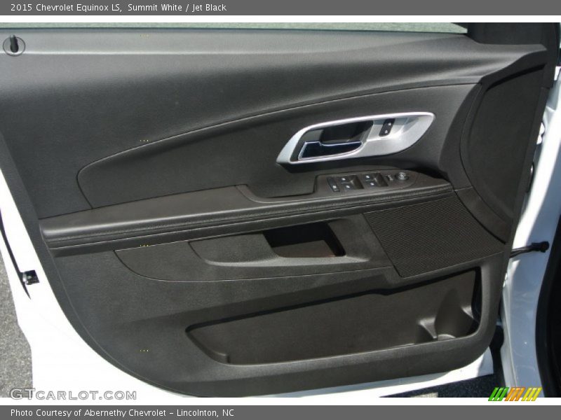 Summit White / Jet Black 2015 Chevrolet Equinox LS